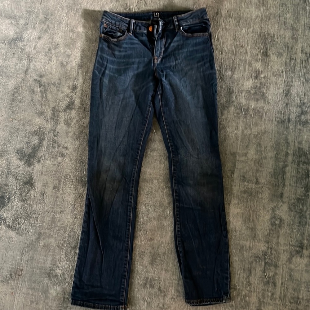 Gap jeans - girls size 14 - stretch straight leg - barely worn